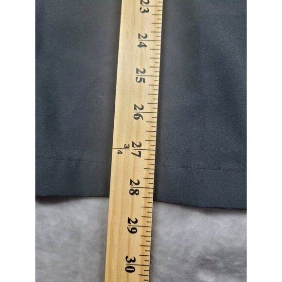 UNDER ARMOUR Loose Black 1/4 Zip S/S Windbreaker Shirt side zip Large, Zebra - Picture 4 of 9